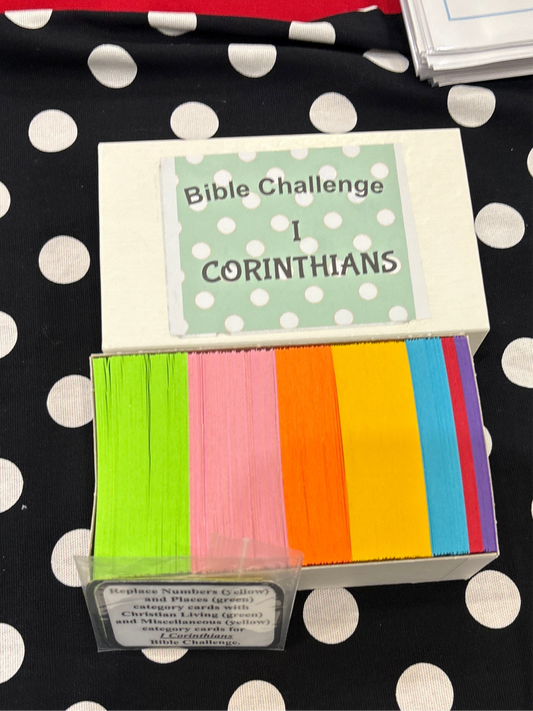 Bible Challenge Question Pack 1 Corinthians