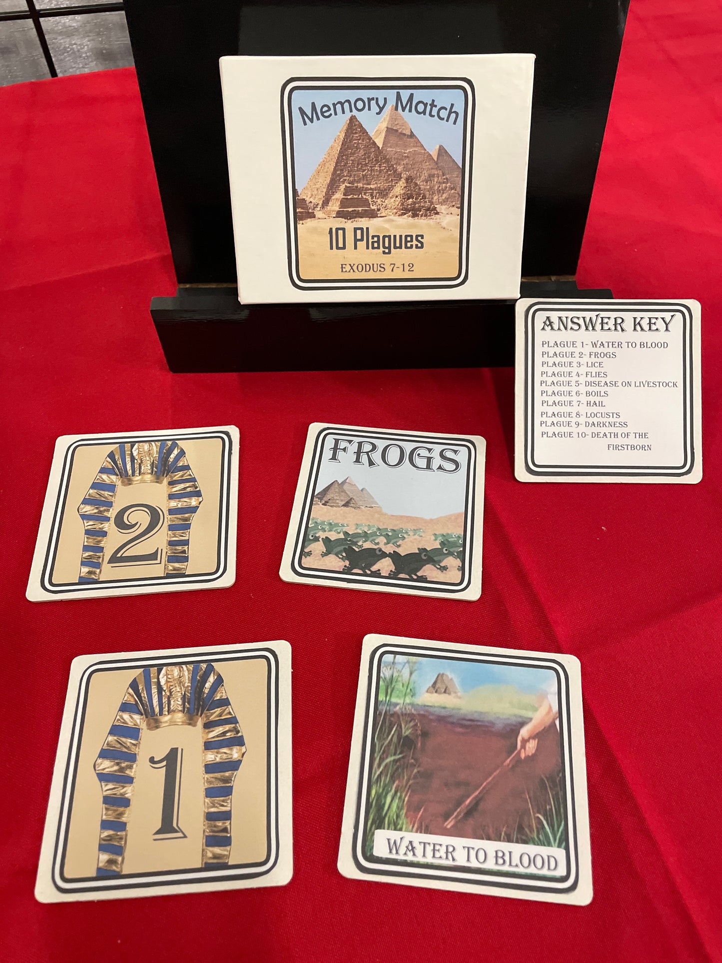 Memory Match The Plagues of Egypt