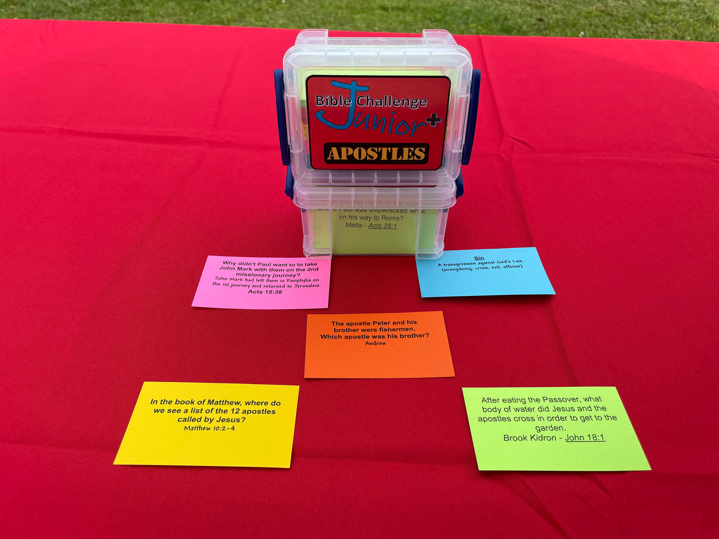 Bible Challenge JR- Apostles