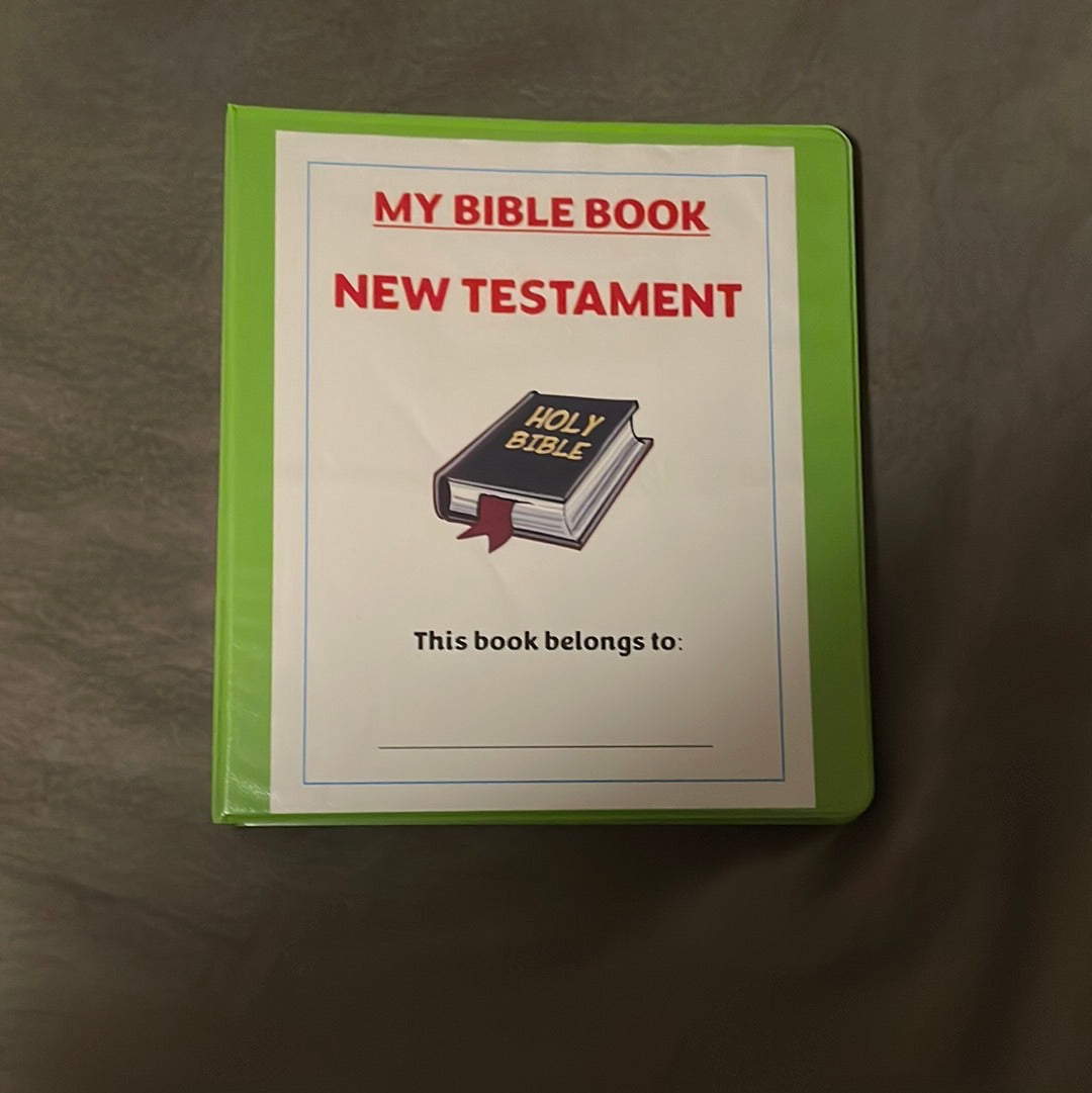 My BIble Book New Testament