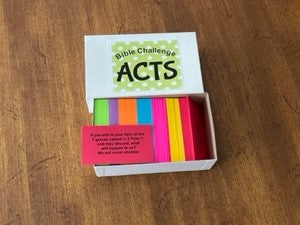 Bible Challenge Question Pack Acts