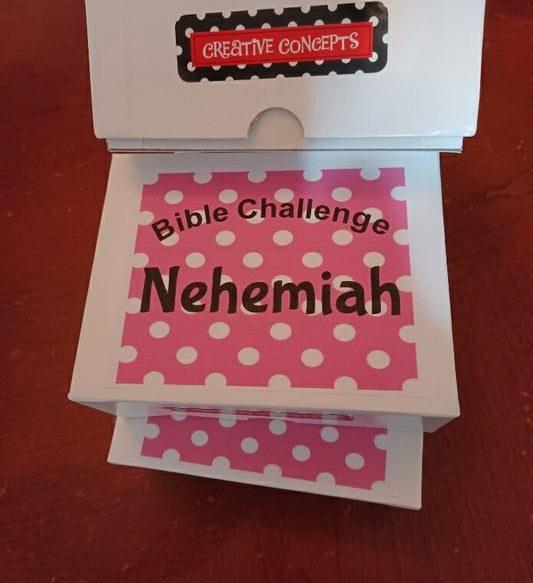 Bible Challenge - Nehemiah Pack of Questions